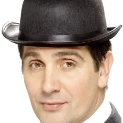 Smiffy's Zwarte Bolhoed