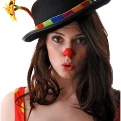 Smiffy's Clown Hoed Met Bloem