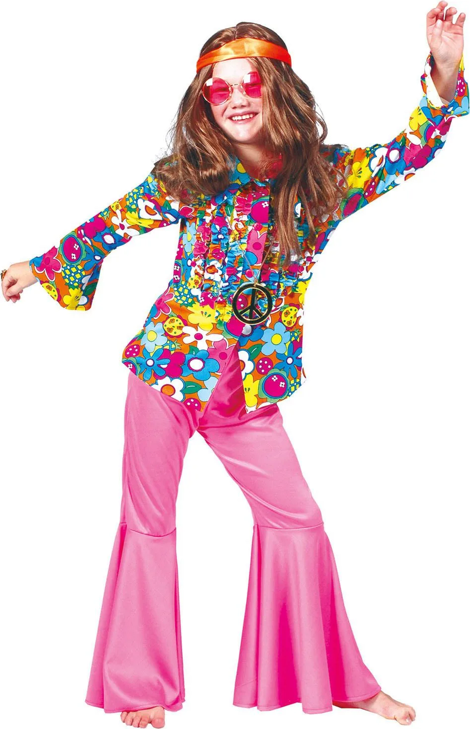 FUNNY FASHION Swingende Stan Hippie Blouse