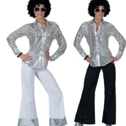 FUNNY FASHION Parelarmband 70s Zwart