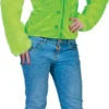 FUNNY FASHION Zacht Pluizige Felgroene Disco Neon