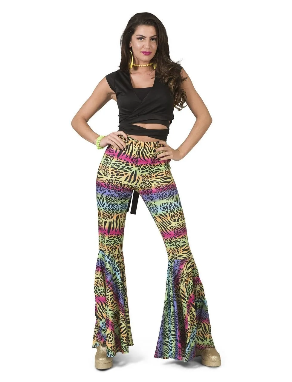 FUNNY FASHION Oogwimpers Zwart, Spits - Afbeelding 2