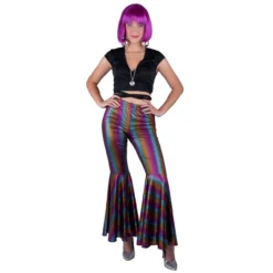 FUNNY FASHION Oogwimpers Zwart Sterrenstof