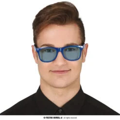 Guirca Hippie Festival Disco Blauw Zonnebril