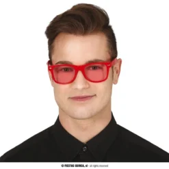 Guirca Hippie Festival Disco Rood Zonnebril
