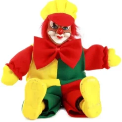 PartyXplosion Clownspop Met Pet Rood Geel Groen
