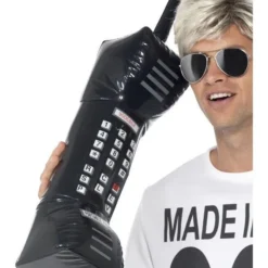 Smiffy's Gigantische Opblaasbare Mobiele Telefoon Retro 76 Centimeter