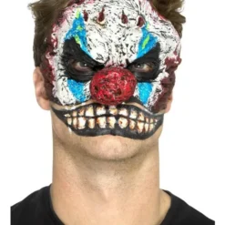 Smiffy's Gruwelijk Masker Scary Clown Halloween