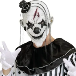 WIDMANN Lucky Horror Masker Killerclown Met Haar En Minihoed