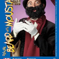 WIDMANN Luxe Baard Met Snor