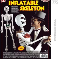 WIDMANN Opblaasbaar Skelet, 183 Centimeter