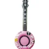 WIDMANN Opblaasbare Banjo 100 Centimeter Roze Flower Power