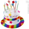 WIDMANN Fluwelen Hoed Happy Birthday