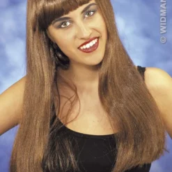 WIDMANN Pruik, Fashion Bruin