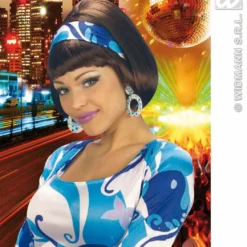 WIDMANN Pruik, Party Girl 70s Met Hoofdband