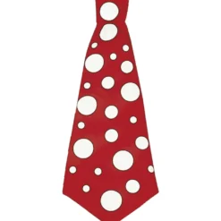 WIDMANN Stippen Stropdas Clown Rood