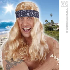 WIDMANN Pruik, California Dreaming Met Hoofdband