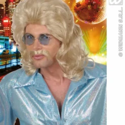 WIDMANN Pruik, 70s Man Blond