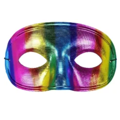 WIDMANN Extravagant Oogmasker Regenboog Metallic