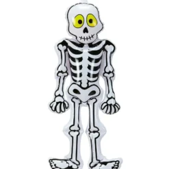 WIDMANN Schattig Opblaasbaar Skelet, 56 Centimeter