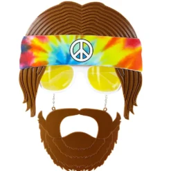 WIDMANN Jaren 60 Bril, Hippie Met Baard