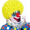 WIDMANN Afro Clownpruik Krullen, Geel