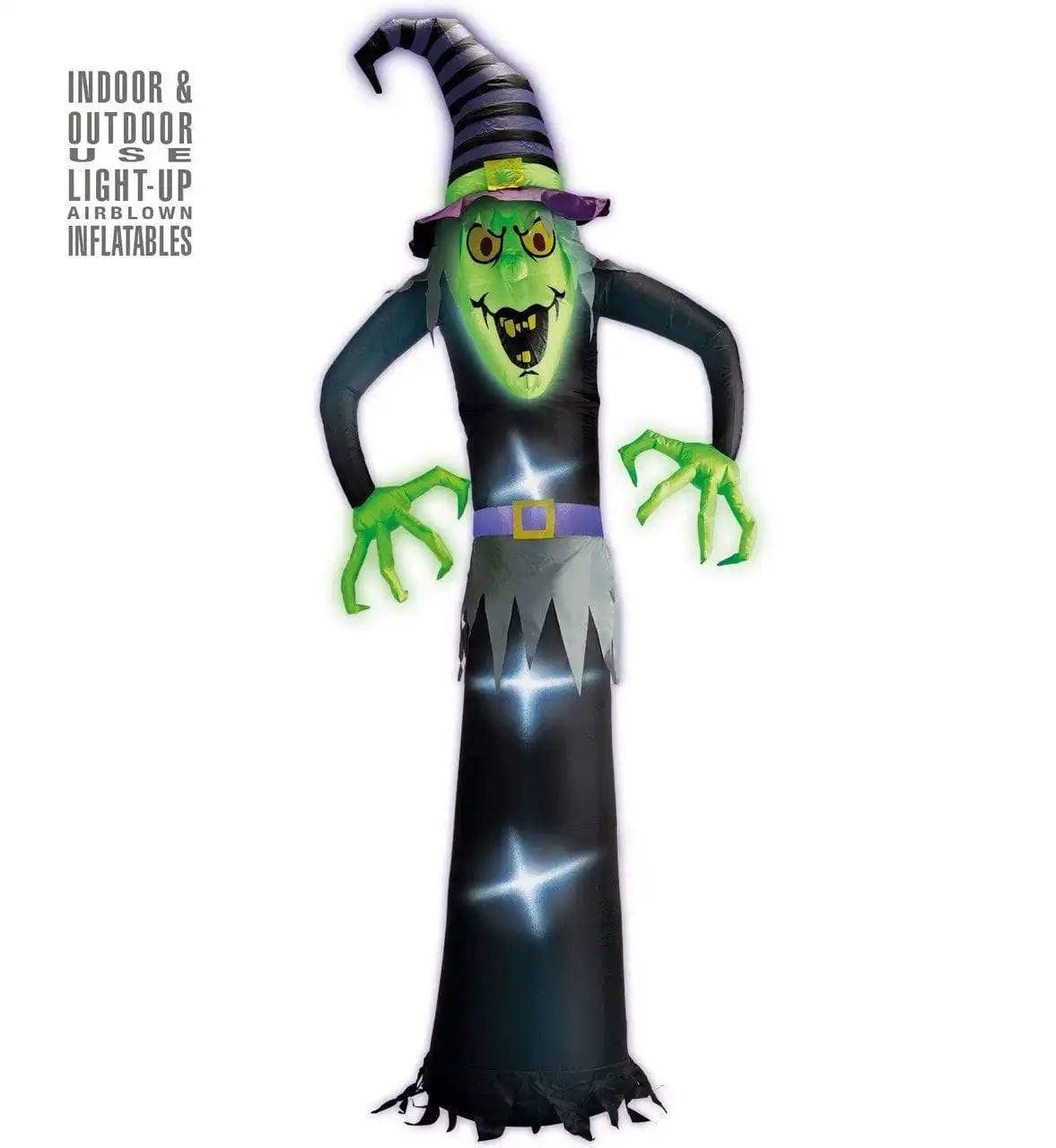 WIDMANN Opblaasbare Heks 244 Centimeter