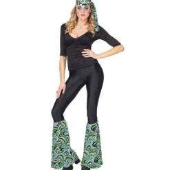 WIDMANN Wilde Jaren 70 Haarband En Beenwarmers Mandy