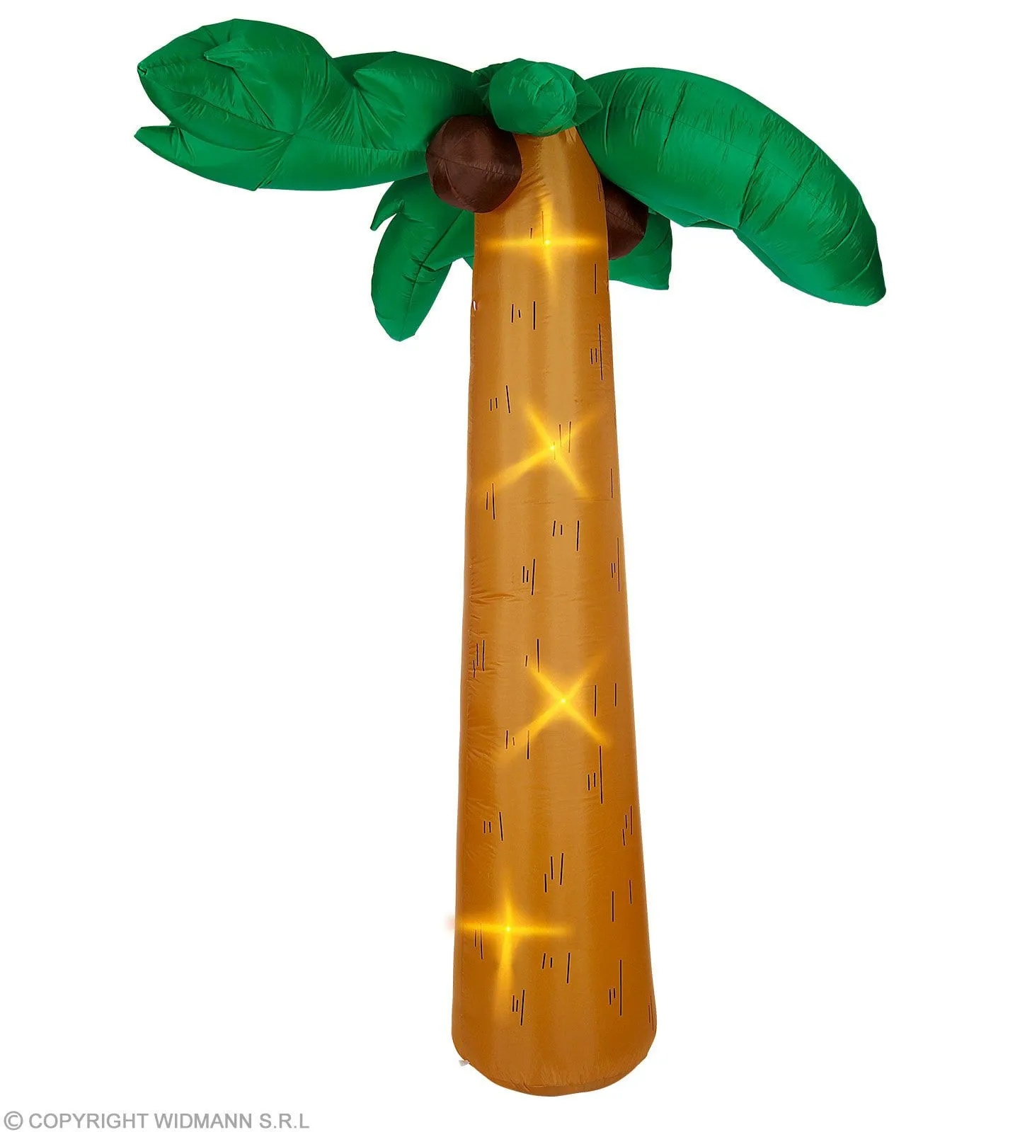 WIDMANN Opblaasbare Palmboom Hawaii 270 Centimeter