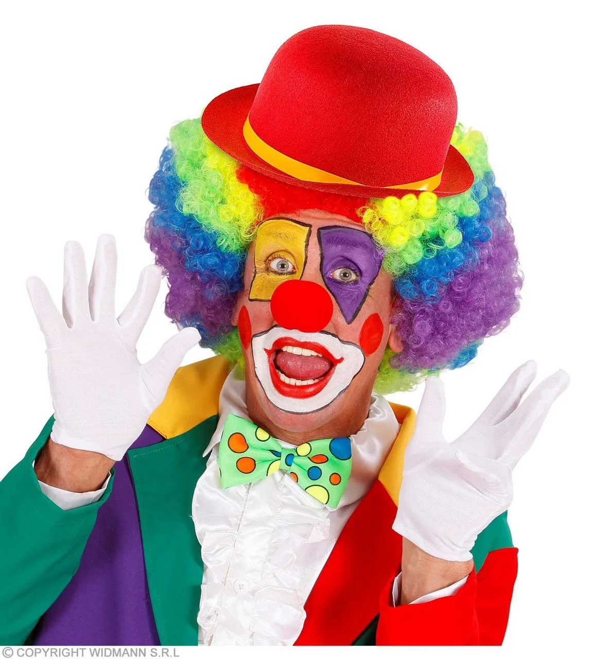 WIDMANN Bolhoed Rood Met Geel Lintje