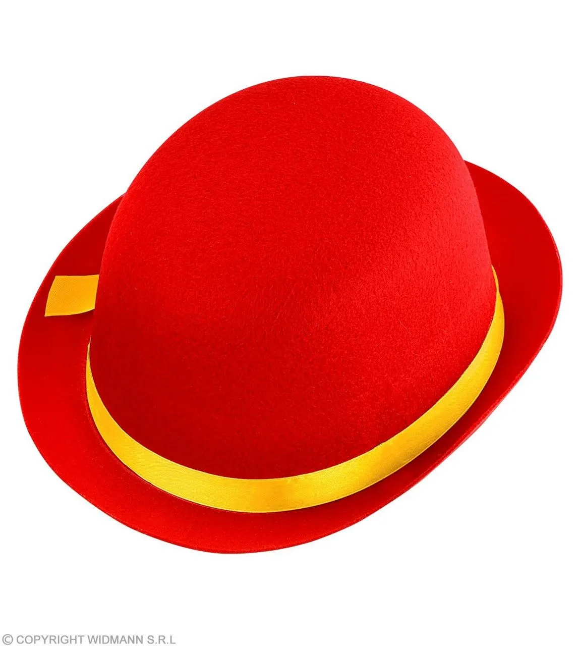 WIDMANN Bolhoed Rood Met Geel Lintje - Afbeelding 2