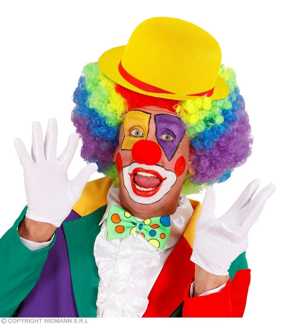 WIDMANN Bolhoed Geel Met Rood Lintje