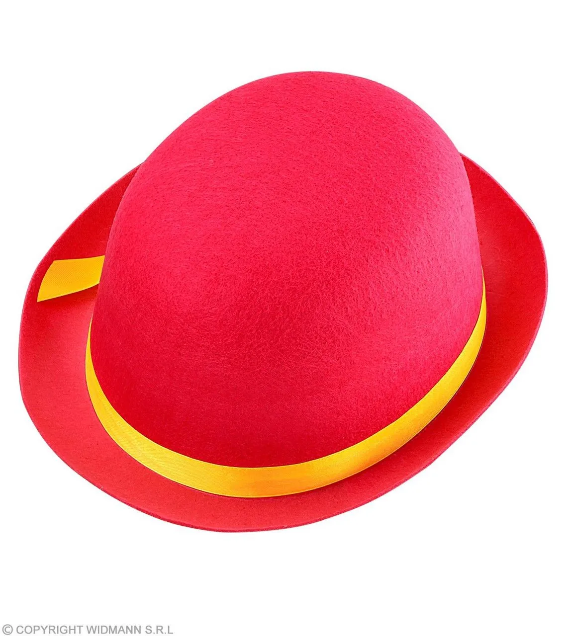 WIDMANN Bolhoed Roze Met Geel Lintje - Afbeelding 2