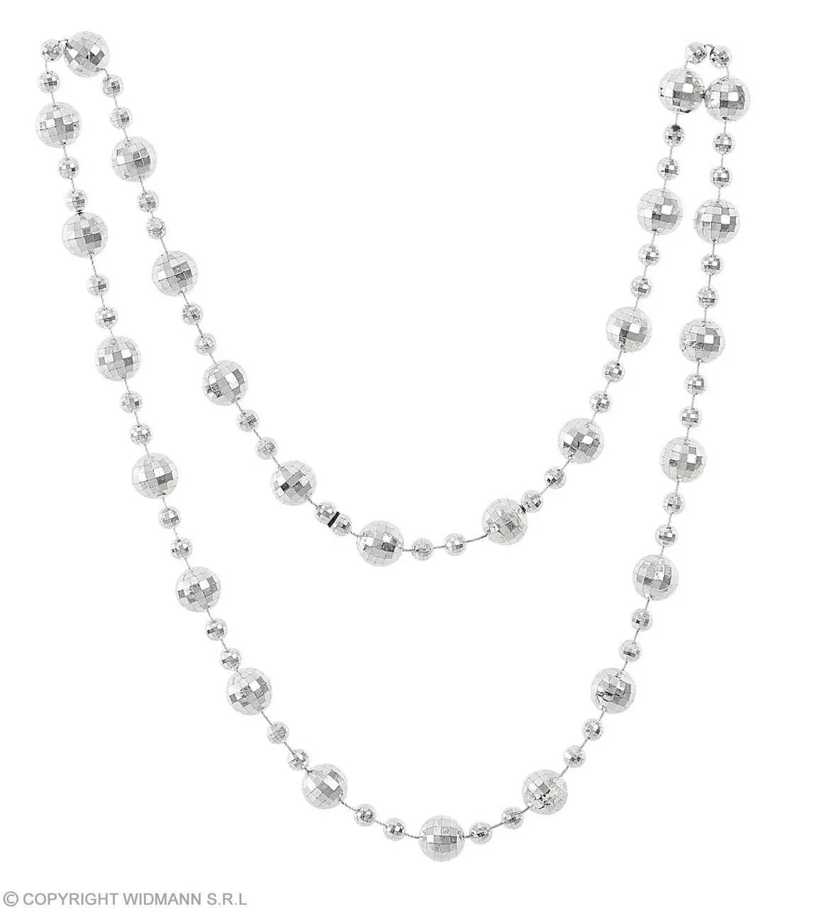 WIDMANN Ketting Hangende Discoballen Zilver - Afbeelding 4