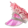 Wilbers Roze Glam Zomercarnaval Zonneklep